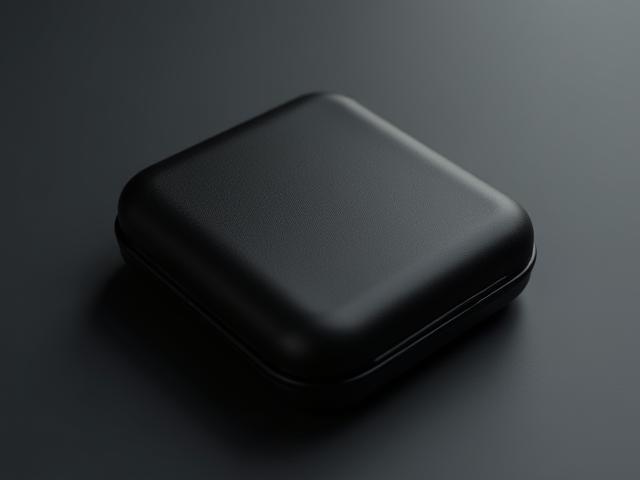 Schwarze minimalistische Handyhülle